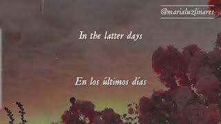 🐯 latter days - big red machine &amp; anaïs  mitchell (lyrics/español) 🐯