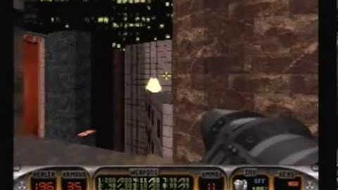 Duke Nukem (PS1) E3 L4: LA Rumble (Come Get Some / All Secrets Found)