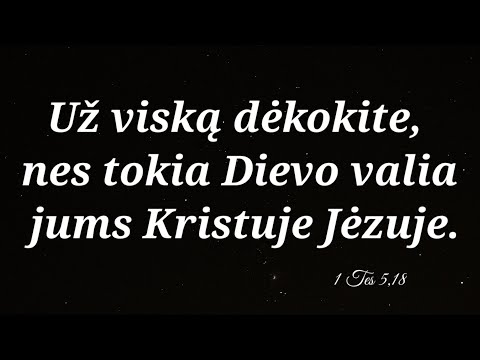 Būk dėkingas! (Eduard Goss, Vokietija/Kauno Gerosios Naujienos baptistų bažnyčia)