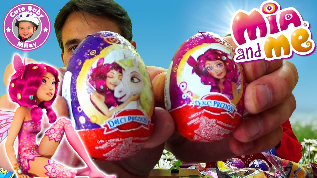 Mia and Me Surprise Eggs - Überraschungseier von Dolci Preciosi - Kinderkanal http://spielen.de