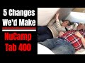 5 Things We’d Change on our NuCamp TaB 400 Teadrop Travel Trailer