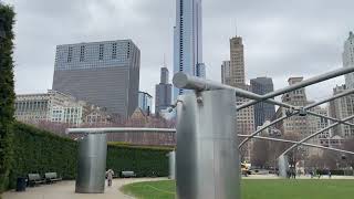 Millenium Park - Downtown Chicago #Bean #springbreak2024 #travel #viral #learnandexplorewithleila