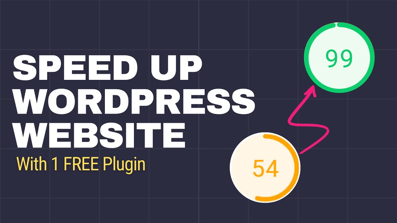 How to Speed Up Your WordPress Website for Free (With 1 Click) ⚡ - YouTube