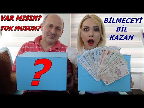 VAR MISIN? YOK MUSUN? PARA ÖDÜLLÜ! BİLMECEYİ BİLEN KAZANIR! RUKİYE ÇETİNKAYA