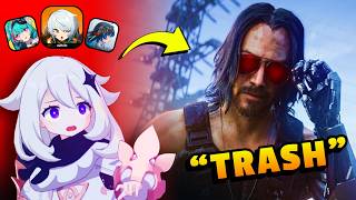 Gen Z Gacha Player Tries Cyberpunk 2077 For The First Time