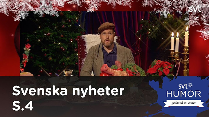 Julspecial om grisen - Svenska nyheter