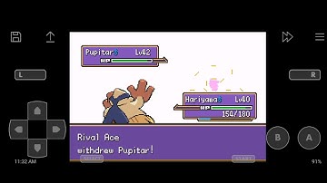 Pokémon Unbound - Rival Route 12 battle
