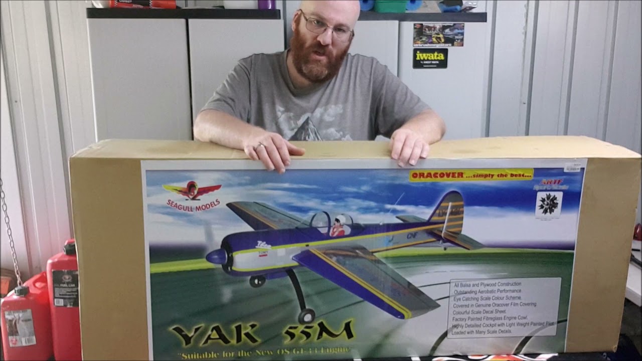 Seagull Models Yak 55M build series part 1