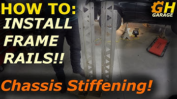 Flyin Miata Frame Rails Install! | Reborn Turbo Miata Build #13