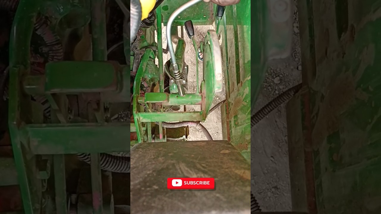 John Deere hydraulic lever greasing 