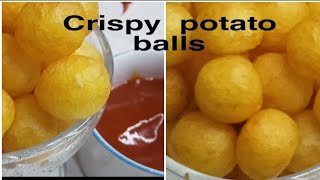 How  to make  crispy  potato  balls?amazing potato recipes ❤french fries