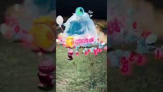 氷ピクミンでダイオウデメマダラ×3撃破【ピクミン4 PIKMIN4】 #pikmin4 #pikmin #ピクミン