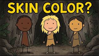 Why do humans have different skin colors
