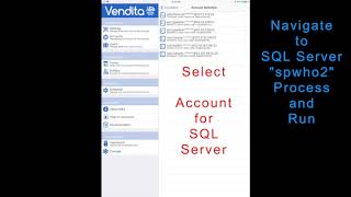 Vendita MAS Query Wallet used with Microsoft SQL Server