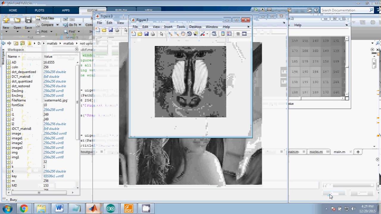 IEEE MATLAB 2014 A COMPRESSIVE SENSING BASED SECURE WATERMARK - YouTube