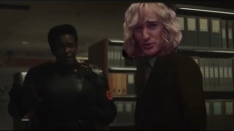 That Last Scene In Loki Season One, But Mobius is Hansel (From Zoolander) Instead