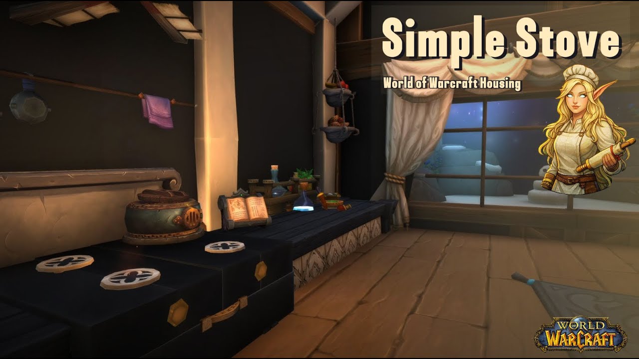 Simple Stove Build | World of Warcraft Housing - YouTube