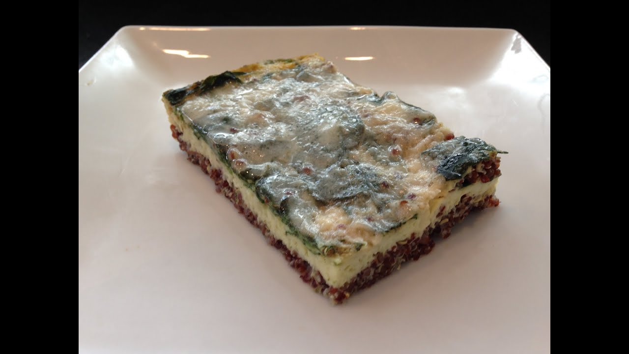Quinoa Egg Bake Recipe HASfit Healthy Breakfast Recipes Eggs Quinoa
