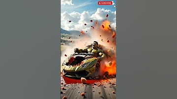 "HULK, driving with extreme arrogance, gets into a severe accident." #hulk #trending #ai #shorts ###