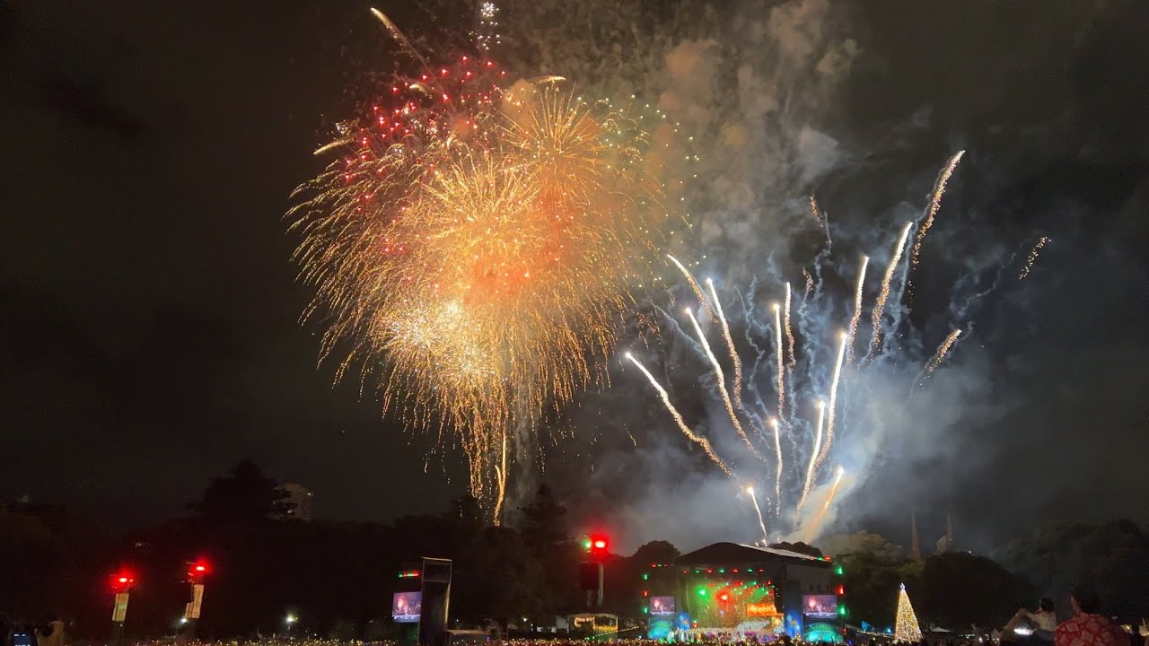Carols In The Domain Fireworks 2024