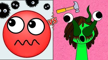 💔 HIDE BALL brain teaser 🧠 games record level 🆚 sprunki - huggy story Gameplay part 32