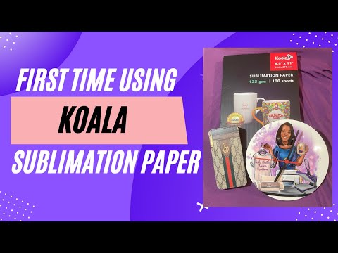 What's the advantage of Koala sublimation paper 123g? 