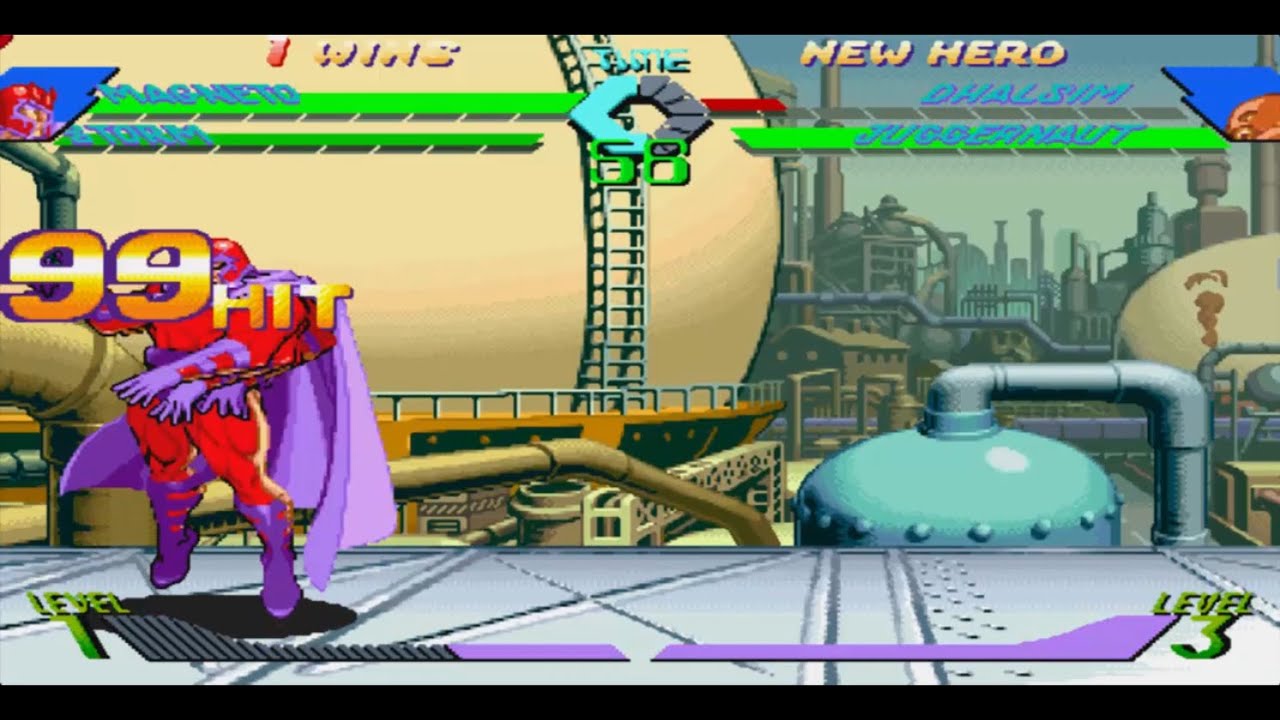 X-Men vs Street Fighter - Infinite Combo Video Ver.1 