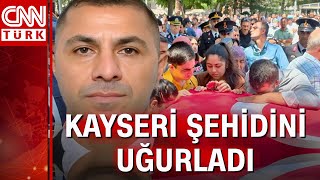 Şehit Uzman Çavuş Mustafa Bozkurt memleketinde gözyaşlarıyla son yolculuğuna uğurlandı