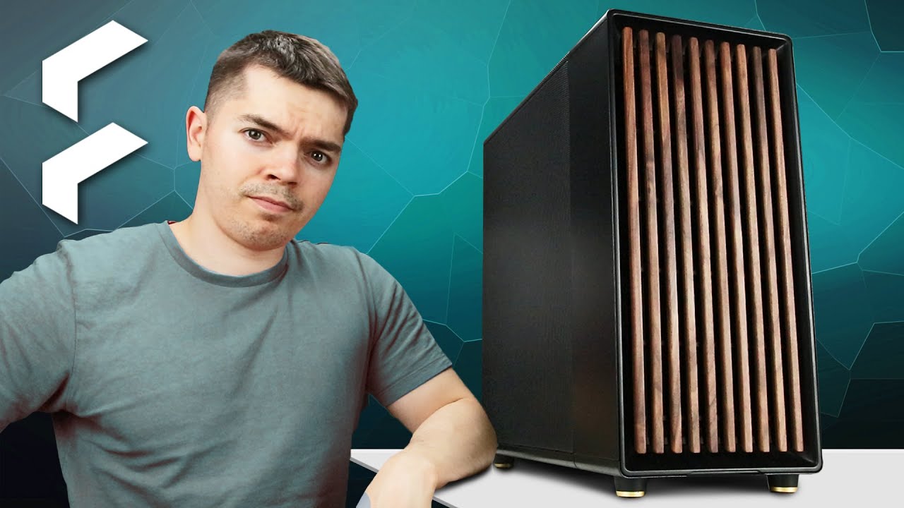 Fractal Design North is a mid-century modern PC case