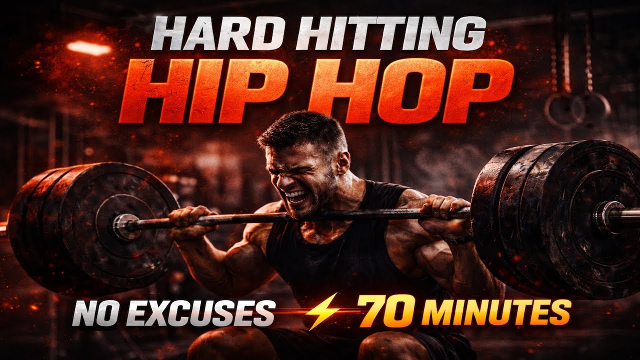 TRAIN HARD 💪 Hip Hop Workout Music | 70 Min Non-Stop Energyᴴᴰ | Motivate me