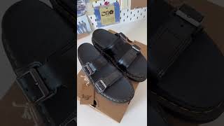 episode 2 of “jungkook made me buy it” | jk’s fave sandals — dr. martens myles brando 