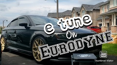 Eurodyne How to Data Log and Flash | Getting E Tuned on My Hybrid Turbo Audi S3 with Eurodyne !