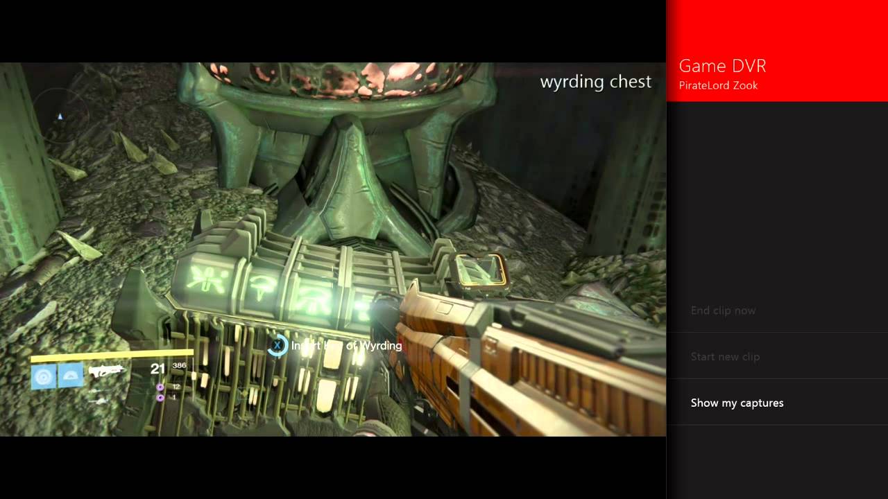 Destiny the Wyrding chest/ location YouTube