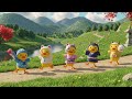 Five Little Ducks Went Swimming One Day | Toddler Kids Songs | Preschool Learning Song