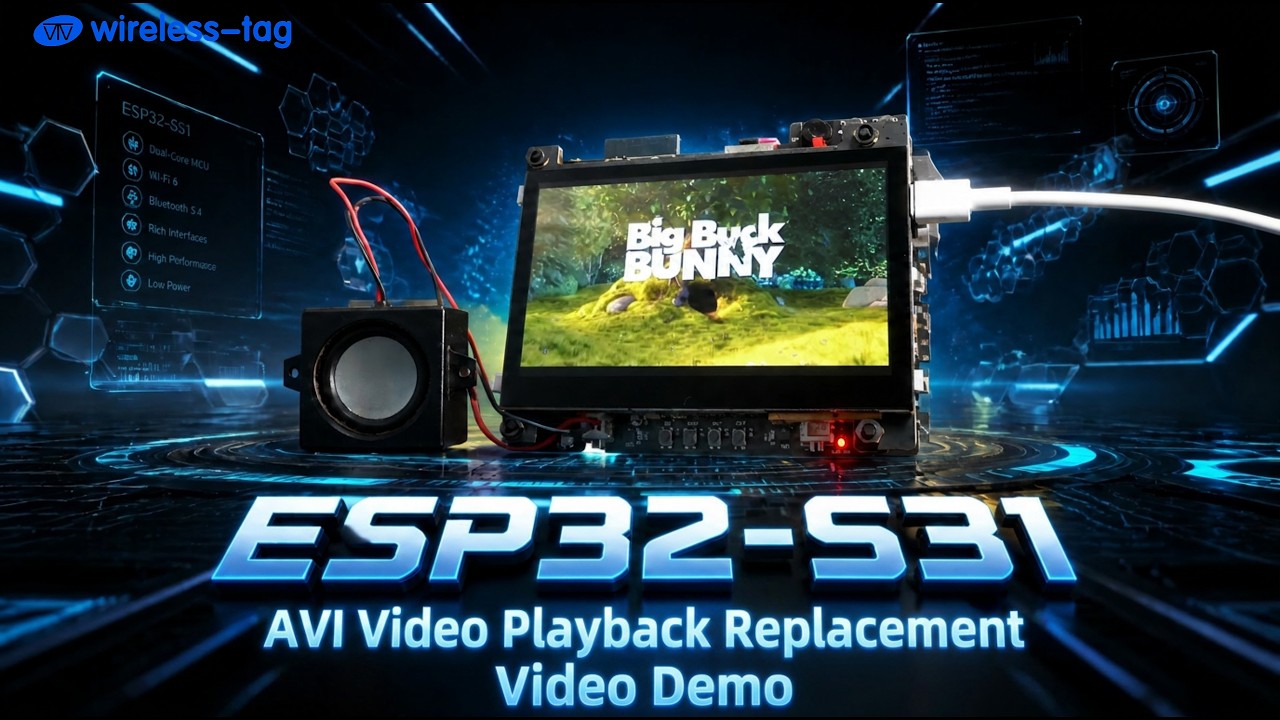 ESP32-S31 AVI Video Playback Replacement Video Demo