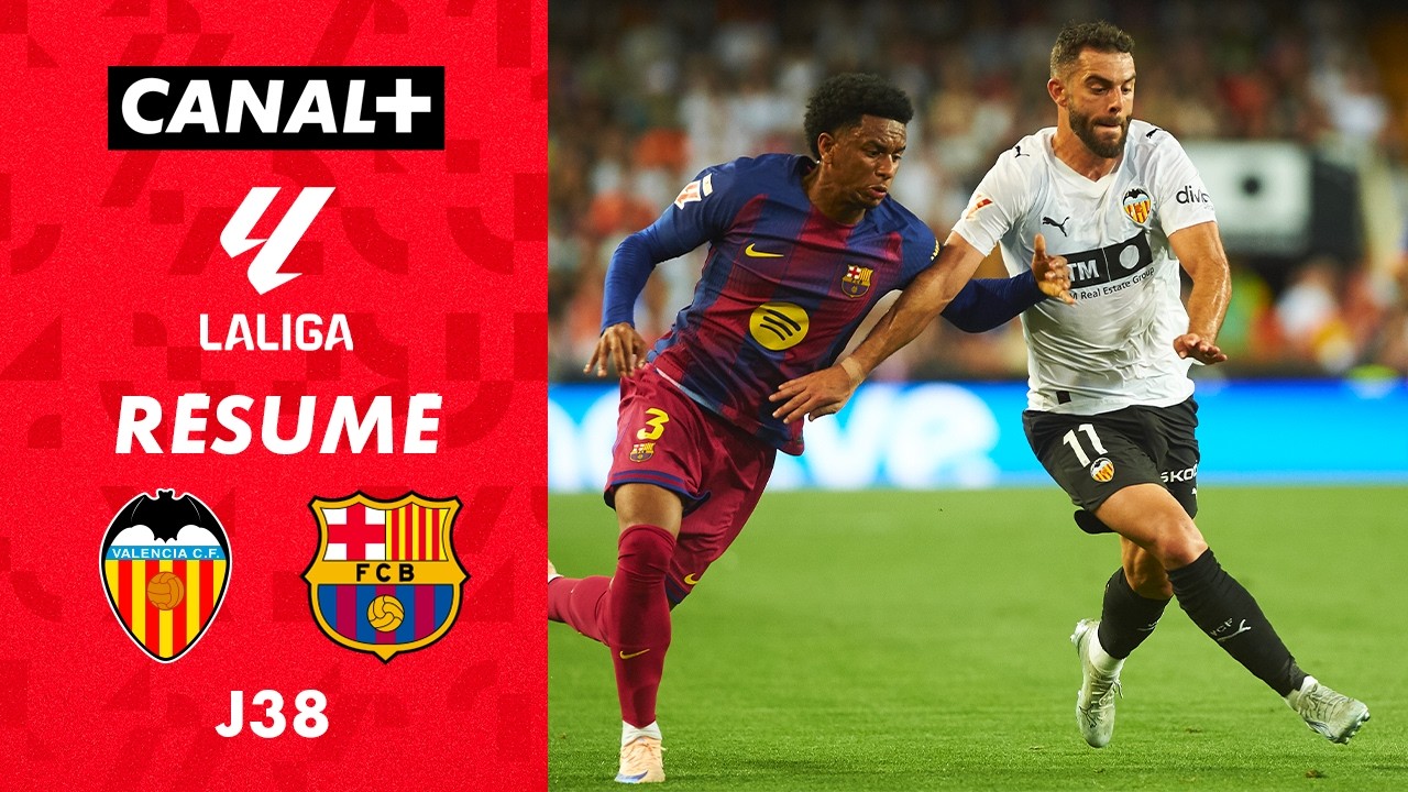 Valence bat le Barça et conclut sur une bonne note à Mestalla - LaLiga 2025-26 (J38)