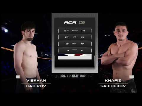 🔥 ҲАФИЗ САКИБЕКОВ 🇹🇯 vs ВИСХАН КАДИРОВ 🇷🇺 | KHAFIZ SAKIBEKOV vs VISKHAN KADIROV | ACA 206