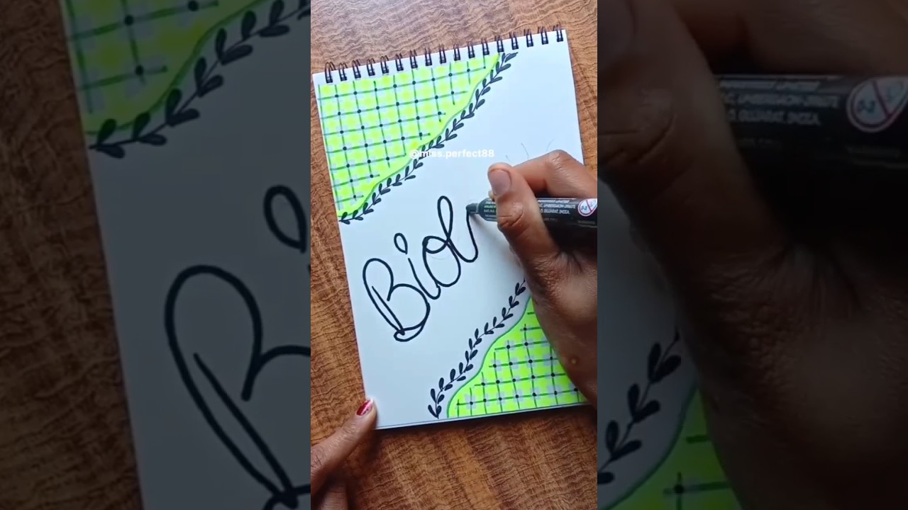 Biology subject heading ✨🌸🦋