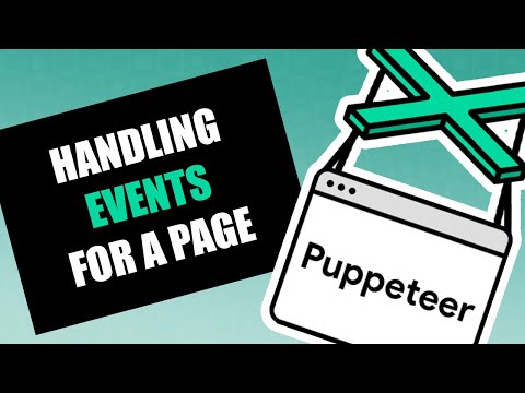 Puppeteer - Handling Events for a Page