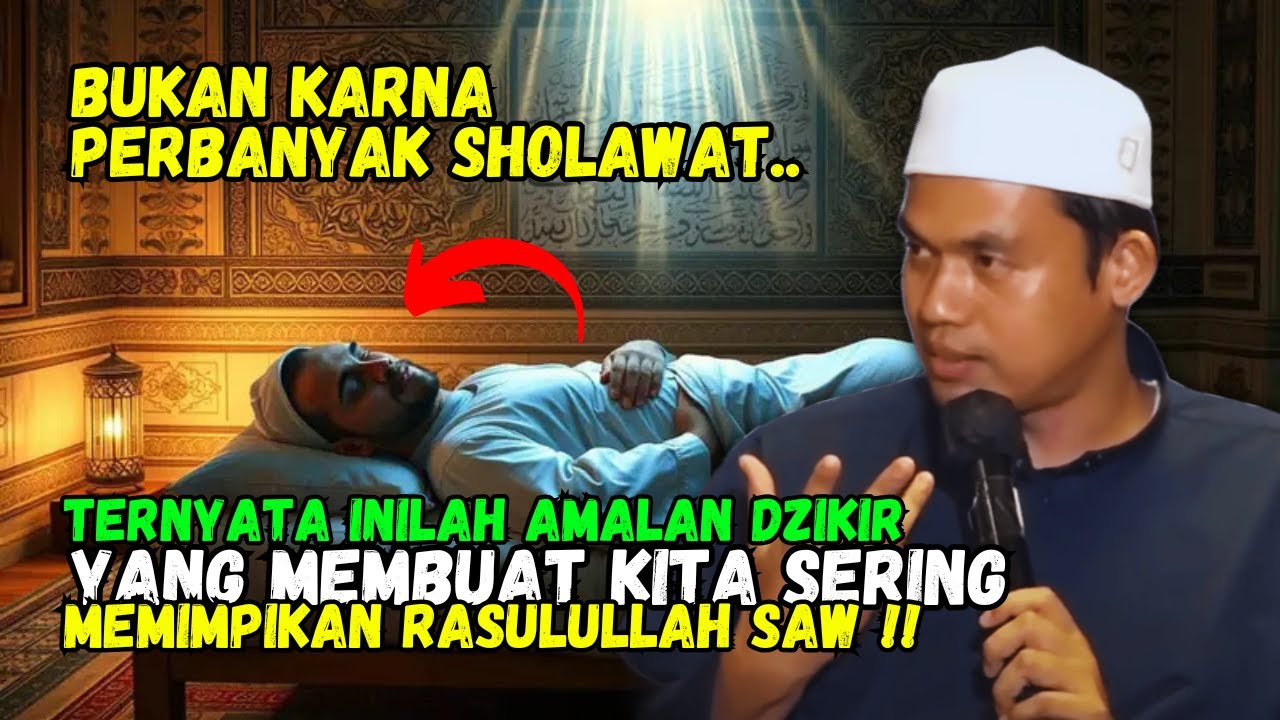 BUKAN SHOLAWAT‼️TAPI INILAH AMALAN DZIKIR AGAR BERTEMU RASUL - BUYA ARRAZY HASYIM