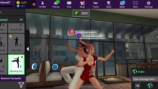 My cousin Ellie and I are playing Avakin Life download it in the App Store it’s a good app screenshot 5