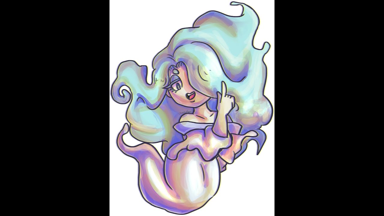 (speedpaint) yokai watch smogmella-- no audio