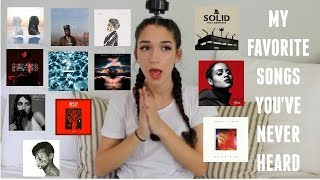 My favorite songs you've never heard