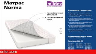 Обзор Матрас беспружинный Mildex Norma | HOFF screenshot 5