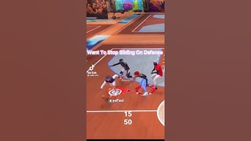 How to stop sliding on defense on nba2k21#2k21 #denfense tips