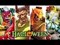 SFV - All "HALLOWEEN" DLC Costumes! (2018, 2017, 2016)