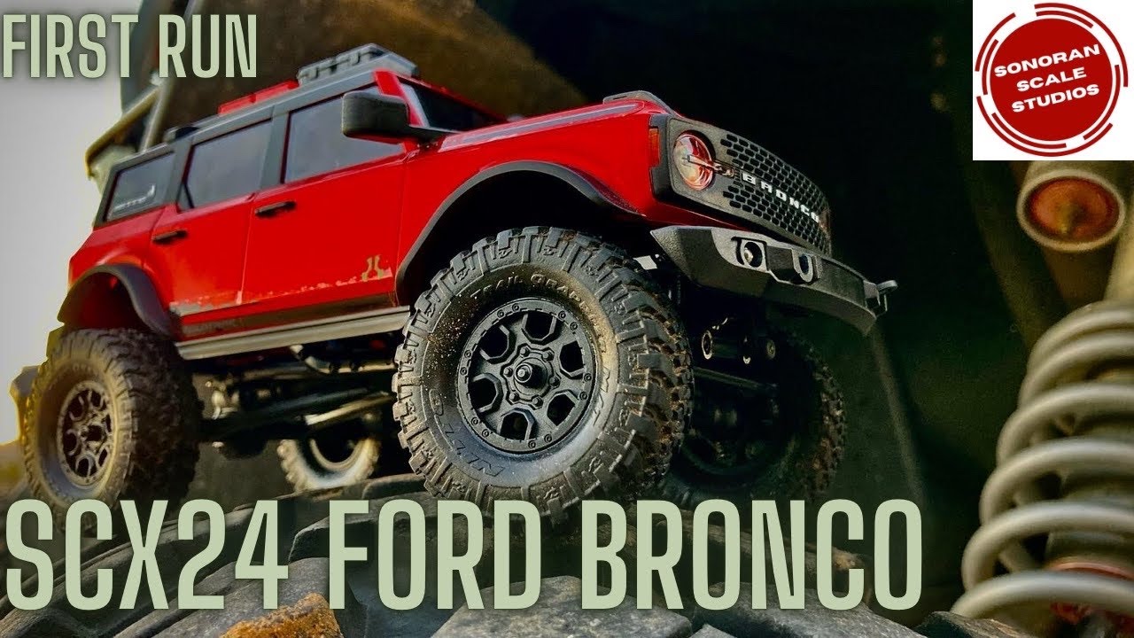 Axial SCX24 Ford Bronco Box Stock Bronco Build Episode 1 YouTube