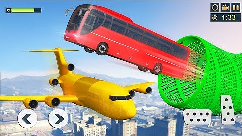 Impossible bus stunt driving: Ramp bus stunts Android gameplay (Full hdr) #7 |@pbstushar2006