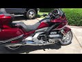 My new 2021 Honda Goldwing 1800