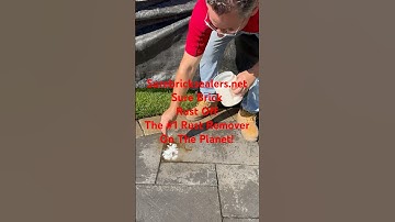 REMOVE RUST STAINS IN SECONDS! STAYING FAT AND HAPPY! #rust #stain #brick #remove  #paver #cleaning